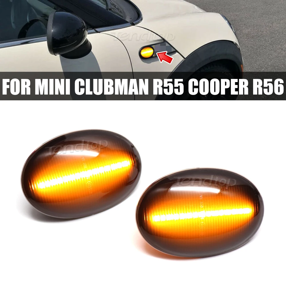 Clignotants Remplacements Boîtier Lumière Clignotant Marqueur Latéral D39aile Avant Pour Mini Pour Cooper R60 R61 Pour Countryman Pour Paceman Sans Ampouleprise Clignotants Ledclear Lens P 102198