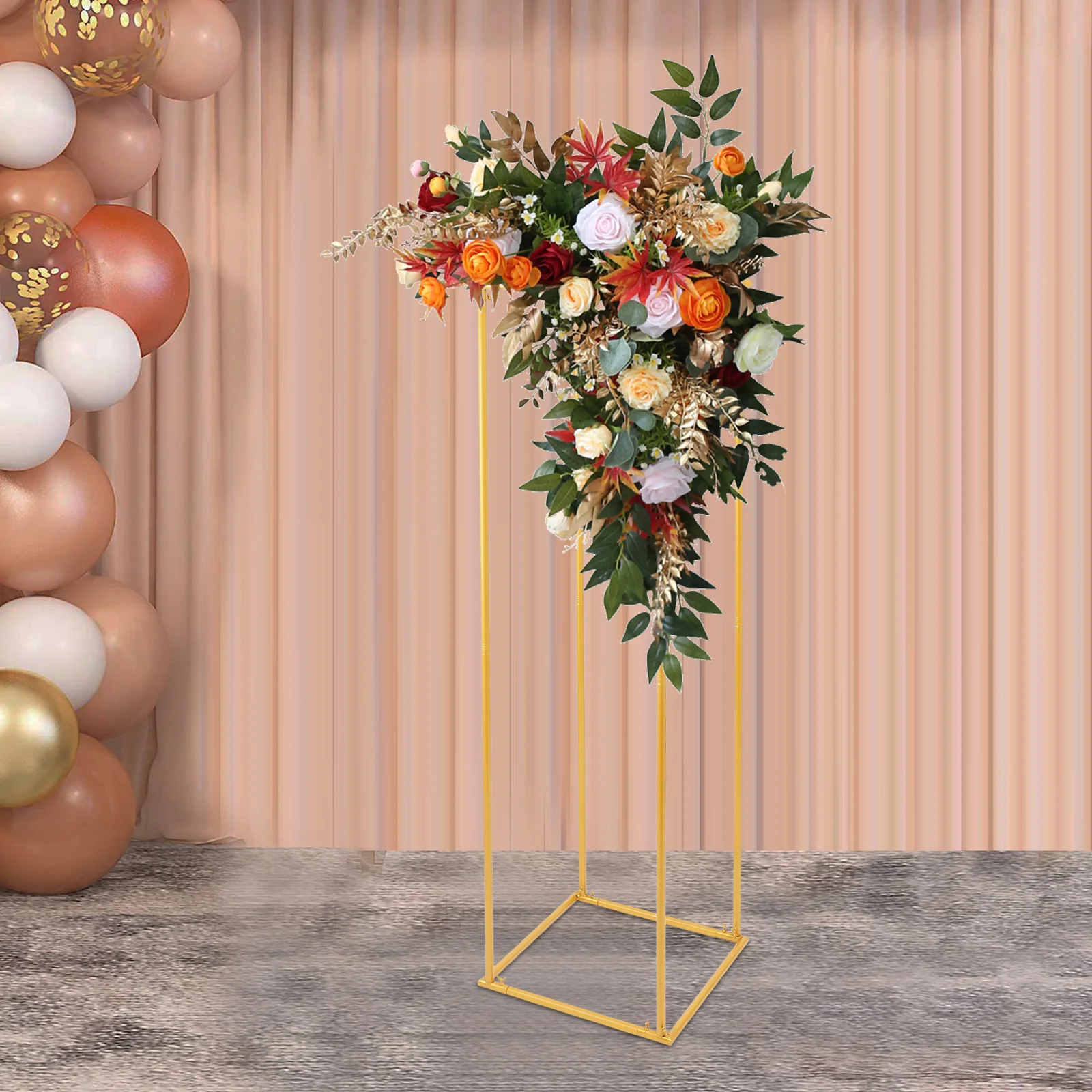 1.8M Metal Flower Stand Plinth Pedestal Wedding Centerpieces