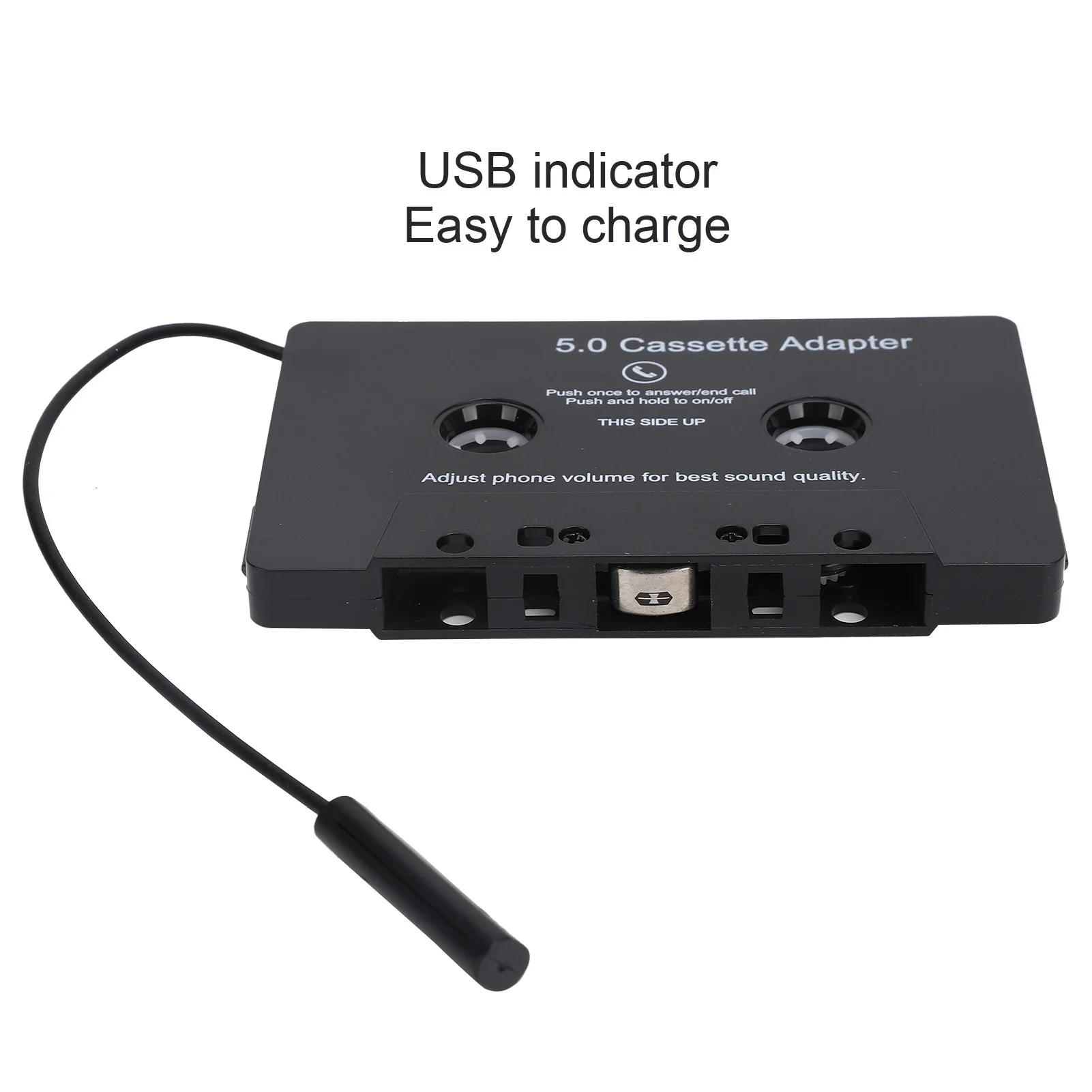 Cassette Adapter Bluetooth Tape Converter MP3 Player Audio Converter for Car
