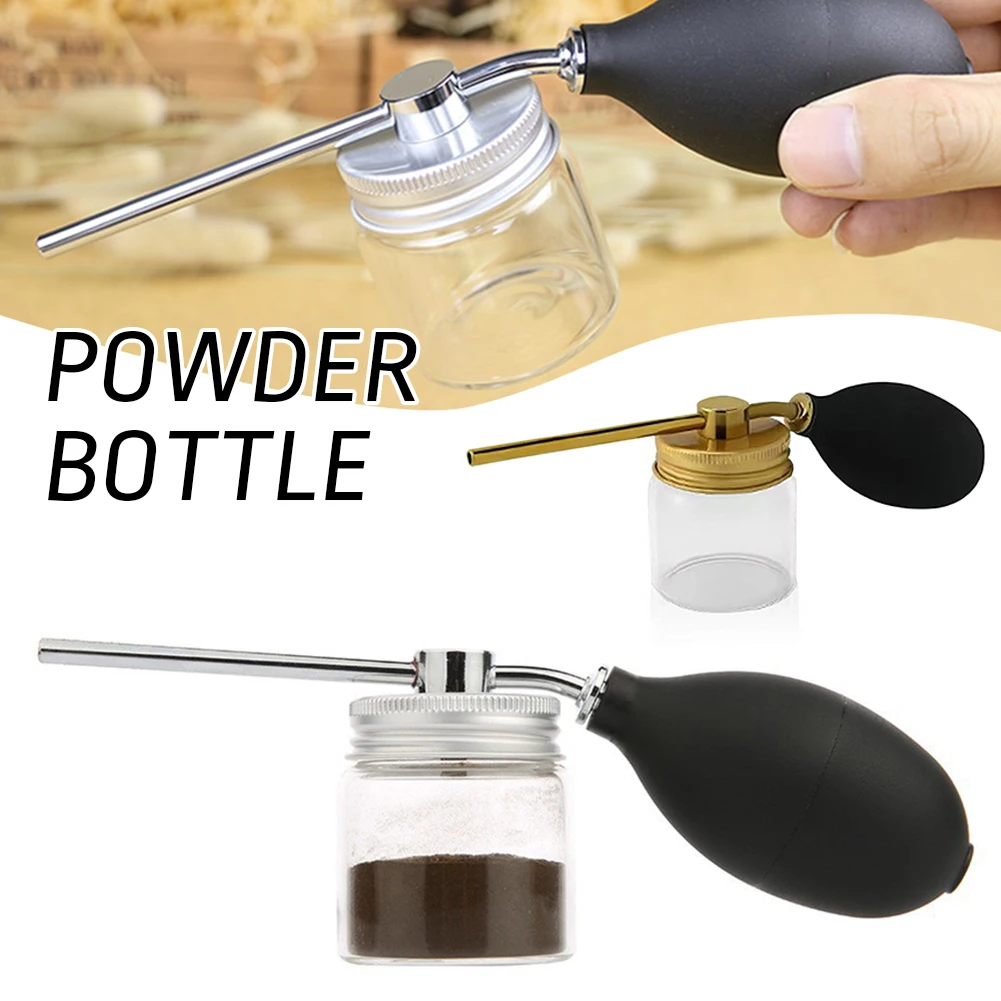 Soft Pump Hairline Nozzle Applicator Refillable Hair Fiber Powder Spray Hairdressing Tools