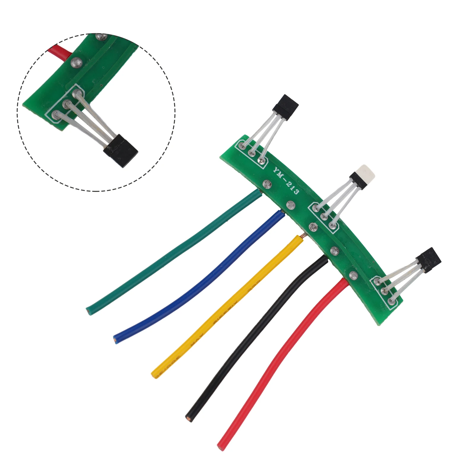 Elektrofahrrad Hall PCB Board Kabel 41F Hall Sensoren für Zweiradmotor 120 ° Zubehör für bürstenlose Motoren der Serie Sinuswellen – Detail 3