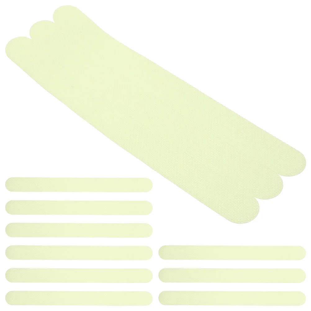 

48 Pcs Anti-slip Strip Skid Stairs Stickers Self-adhesive Steps Strips Non-slip Tapes Reflective Bathtub Tomorrow Fluorescent