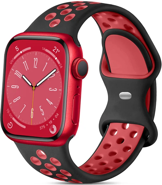 スマホアクセサリー Applewatch3NIKE+38mm Nike Iwatch Se|nike Silicone Apple Watch Band 44mm 42mm 40mm 38mm