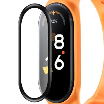 Hydrogel Screen Protectors Film for Xiaomi Mi Band 8 7 6 5 4 Full Cover Soft Protective Film Smart Watch Accessories Not Glass