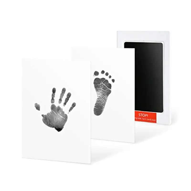 Inkless Infant Hand Foot Stamp Pet 1 Set for Cat Dog Paw Print Pad Clean for Touch Ink Pad Baby Handprint Footprint