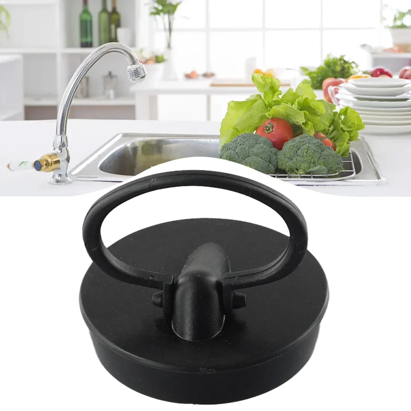Bathroom Sink Plug Cover &Phi;47mm Stopper Wash Basin Sink Filter 5cm Plug Hardware Kitchen Old-Fashioned Washbasin Stopper
