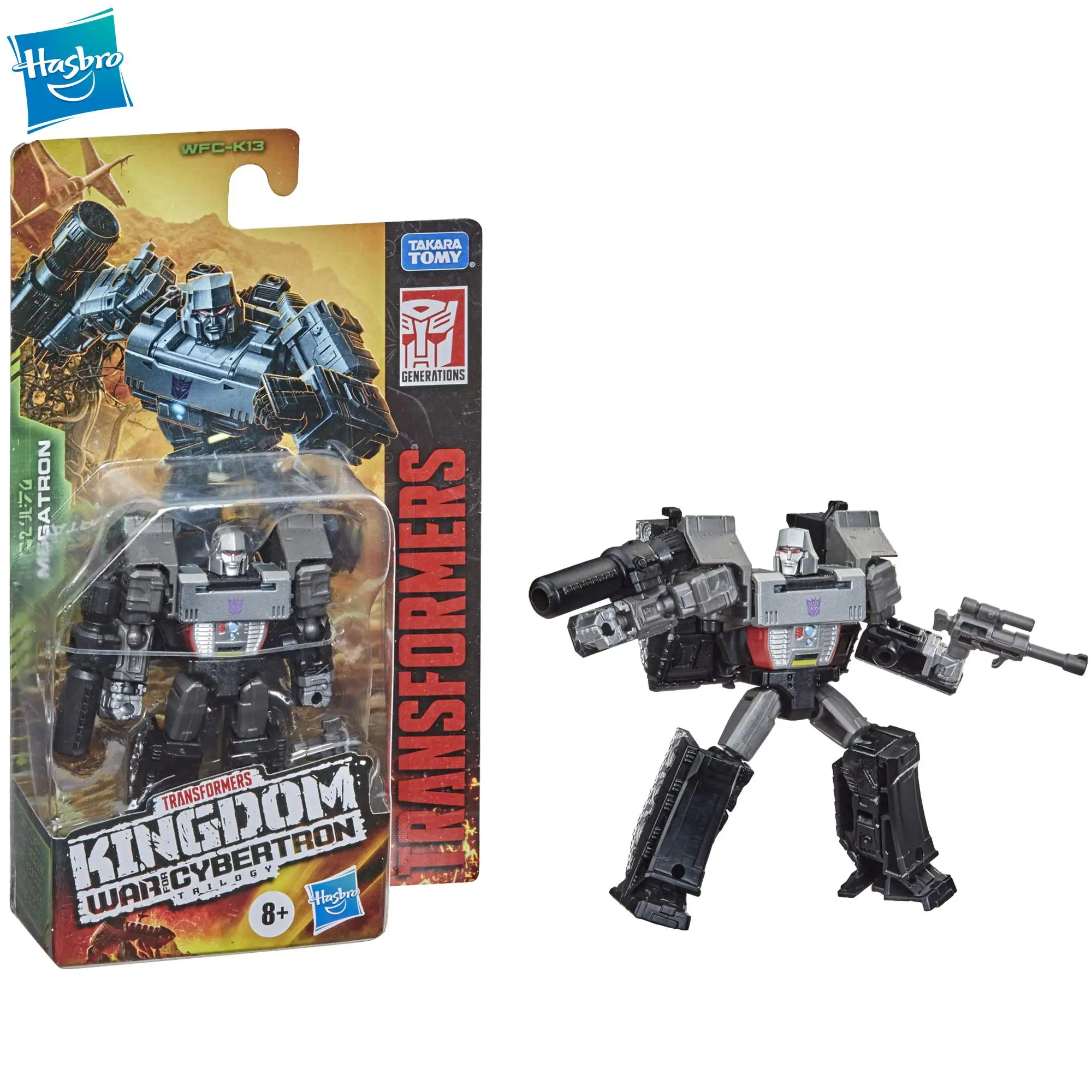 

Original Hasbro Transformers Toys Generations War for Cybertron: Kingdom Core Class Wfc-K13 Megatron 3.5-Inch Action Figure Gift