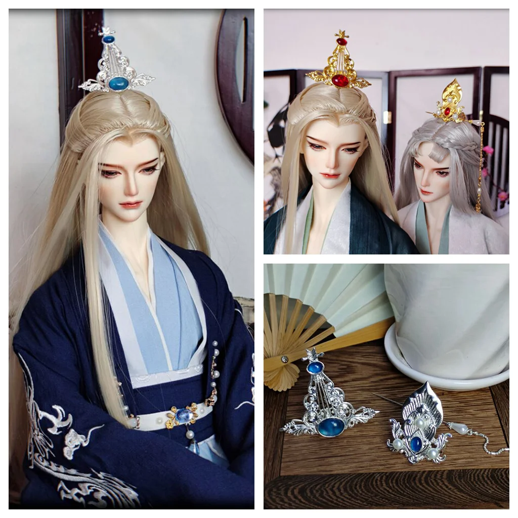 

1/3 Scale BJD Headwear Ancient Costume Hair Crown Headdress Accessories For SD17 Big Girl SSDF ID72 Uncle Doll A1318