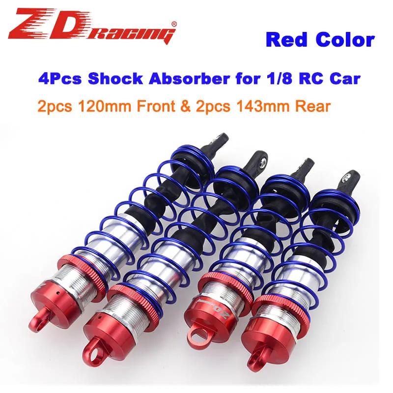 ZD ̽ ݼ   ġ, 1/8 RCī HSP DHK HPI Traxxas JLB Wltoys , ĸ  , 120mm,  143mm, 4 