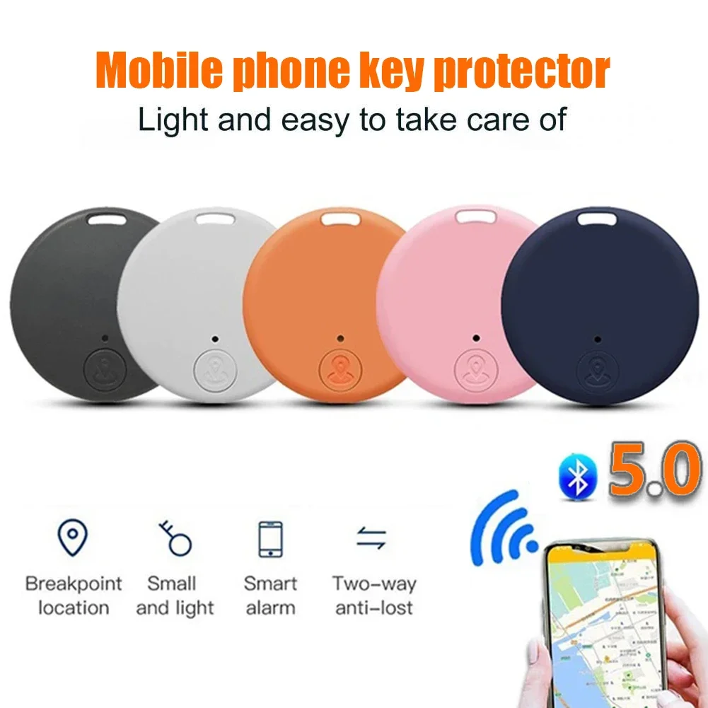 GPS Locator Pet Smart Bluetooth-compatible Wireless Anti-lost Tracker Alarm Spy Mini Tracking Finder Device