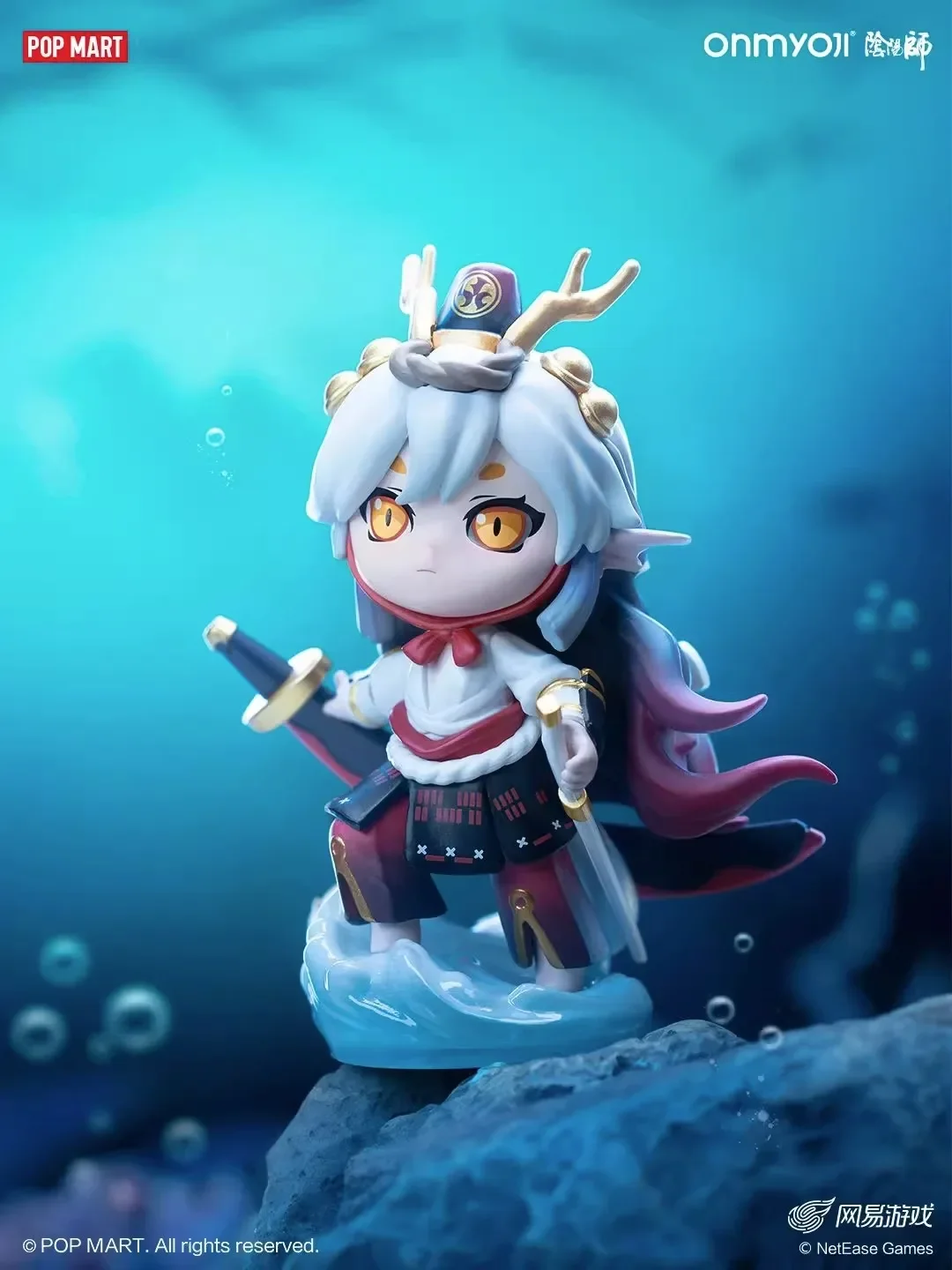 thumbnail image 1 of Pop Mart Onmyoji Classic God Series Blind Box Guess Bag Mystery Box Toys Doll Cute Anime Figure Desktop Ornaments Collection, 1 of 5