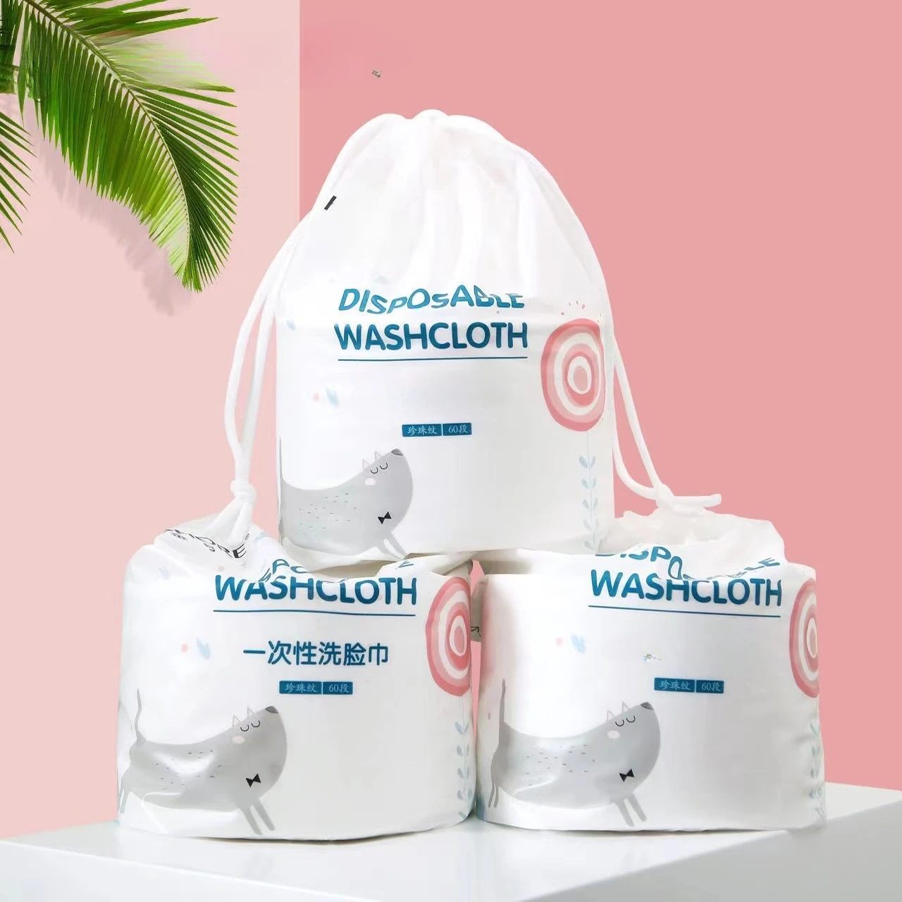 

Disposable Face Towel Soft Dry Wipe Multi Use Facial Cleansing Cotton Tissue Makeup Removing Towel Tissue for Skincare