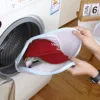 Washing Machine Hat Wash Protector Cap Cleaner Laundry Bag Small Clothes Wash Bag Anti-Deformation Mesh Organizer Zip Bags 3