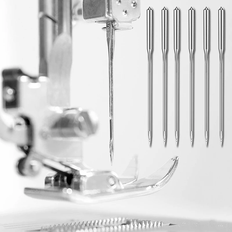 10PcsHouseholdSewingMachineNeedlesSharpUniversalMultiSize
