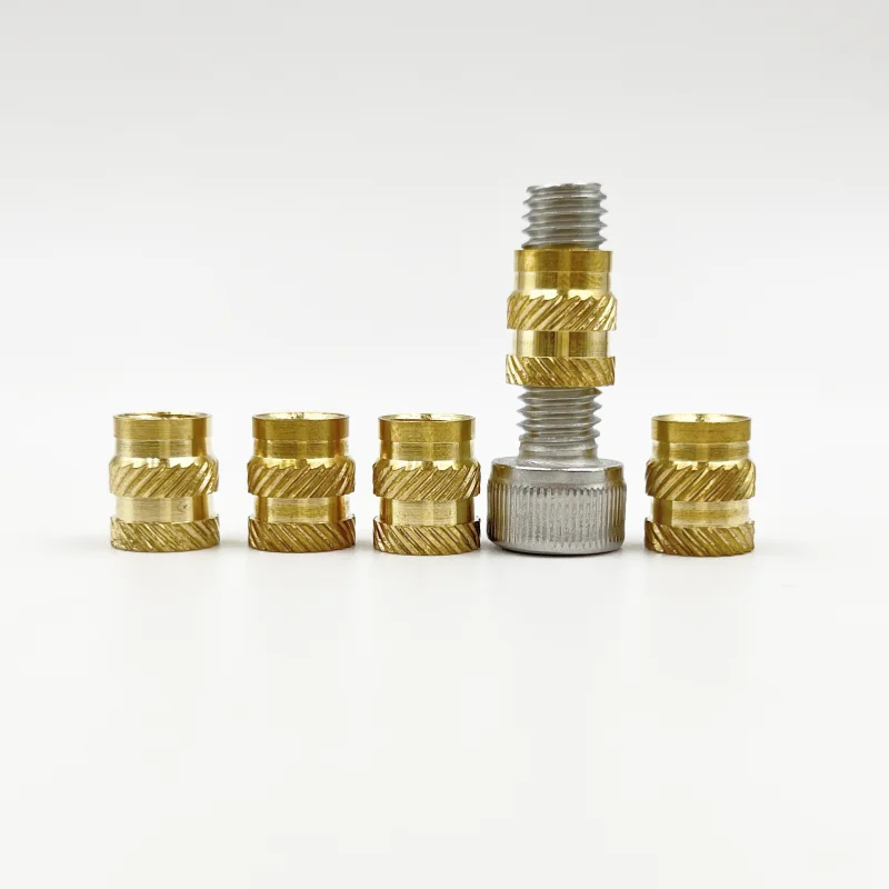 M2M3M4 M5M6 Innengewinde, gerändeltes Gewinde, Einbettung, Heißschmelzeinsatz, Messingmuttern, Sortimentsset für 3D-Druck, Spritzguss – Detail 5