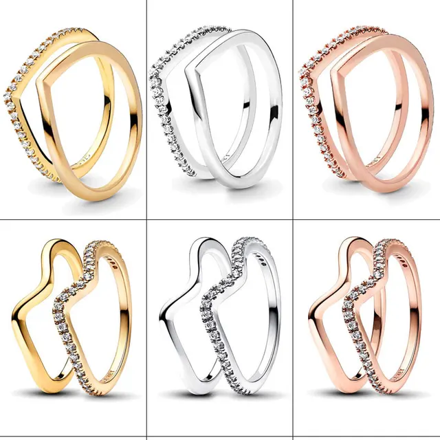 반짝이는 위시본 반지: 당신의 희망을 이루는 세심한 장식