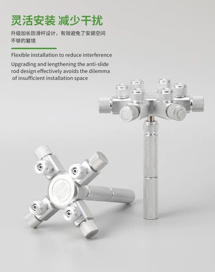 موّزع فاصل ثاني أكسيد الكربون متعدد القنوات من الف...