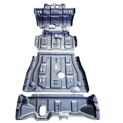Under Shield Guard Bottom Splash Guard Cover Skid Plate 4runner Engine Gearbox Steer per Great Wall Pao GWM Poer Cannon