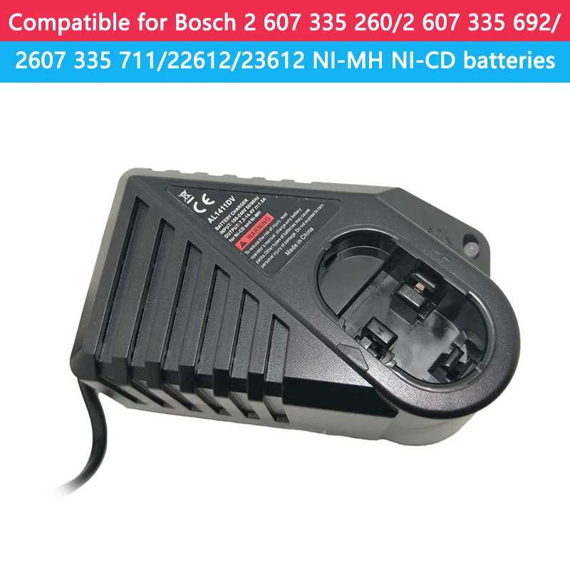 

AL1411DV Replacement Charger For BOSCH Electrical Drill 7.2V 9.6V 12V 14.4V 18V Battery GSR7.2 GSR9.6 GSR12 GSR14.4