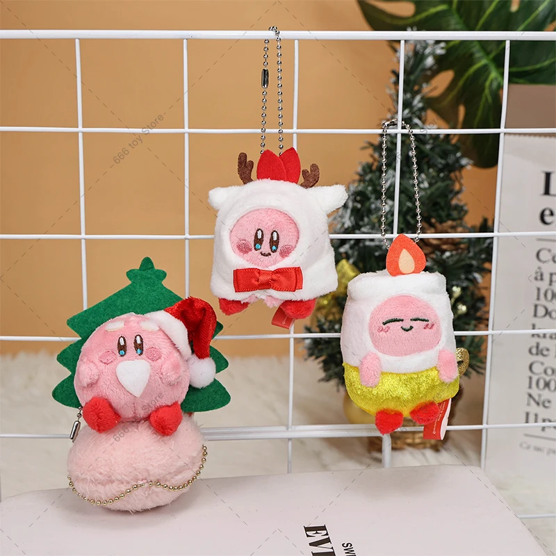 Kirby Christmas Plush Toy Stuffed Animal