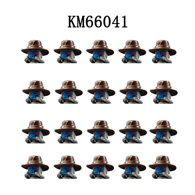 Bounty Hunter Cad Bane Building Blocks 20 Pz/Set Din Djarin Grogu Blocks Young Luke Skywalker Figurine Ned-B Mattoni Figura Giocattolo
