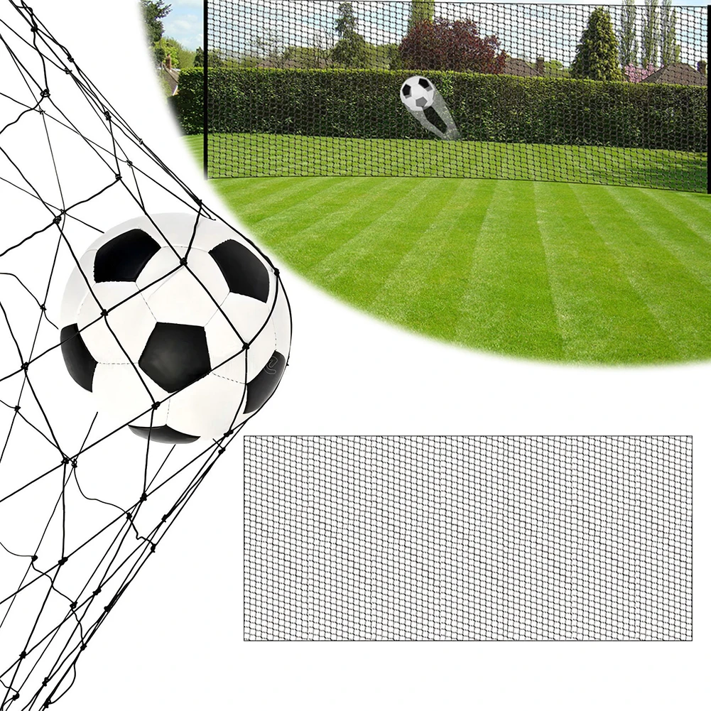 Soccer Backstop Net Soccer Practice Sports Netting Net High-Strength Sports Netting Barrier for Backyard Training