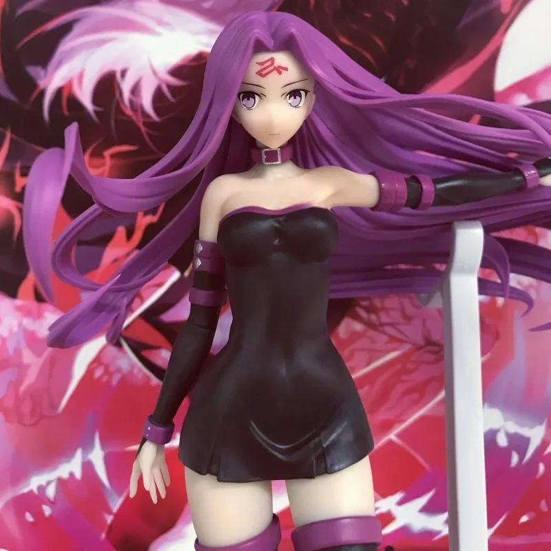 

Bandai EXQ Fate/stay Night Heaven's Feel Anime Figure Medusa Rider Action Figure Toy For Kids Gift Ornaments Collectible Model