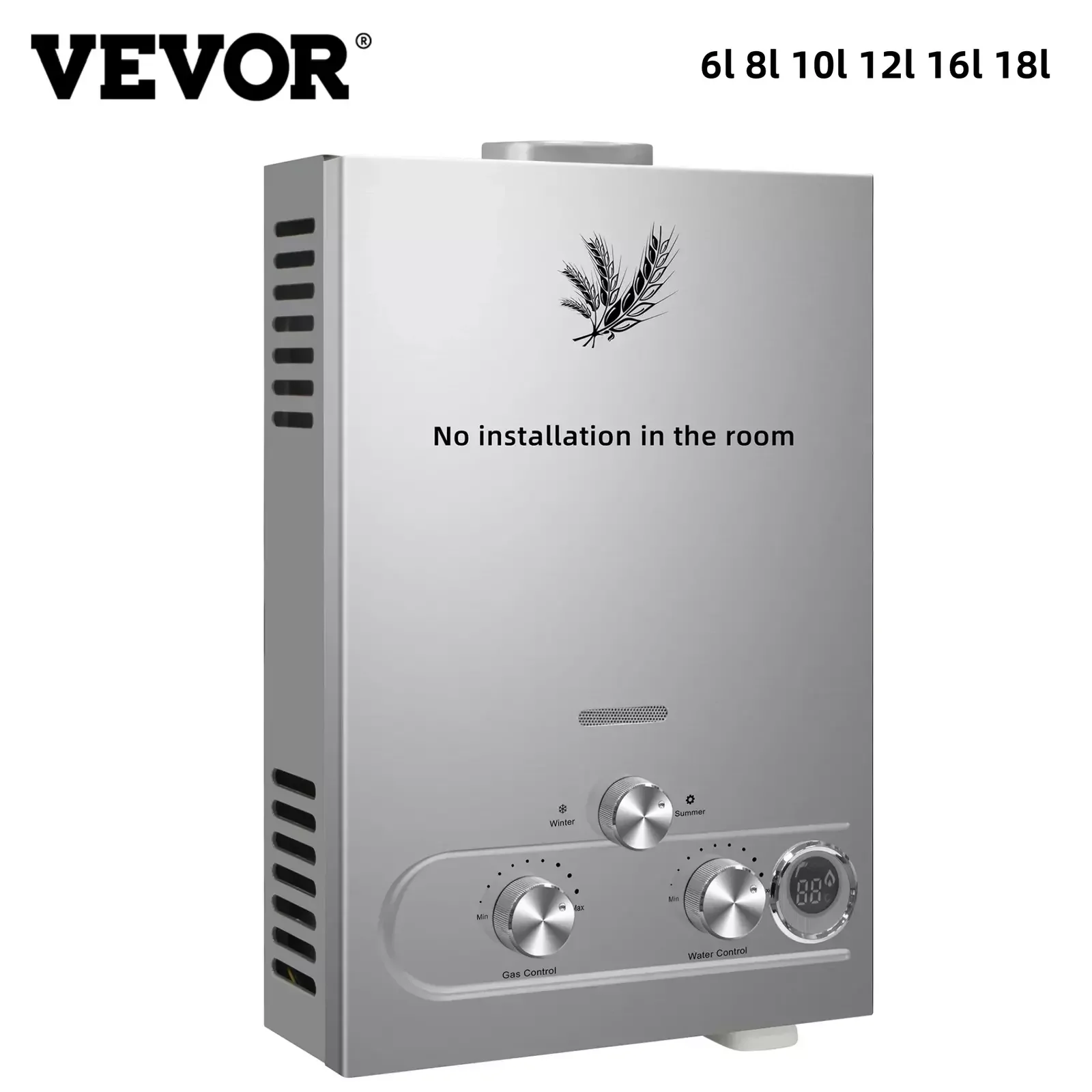 LPG Water Heater 6L 8L 10L 12L 16L 18L