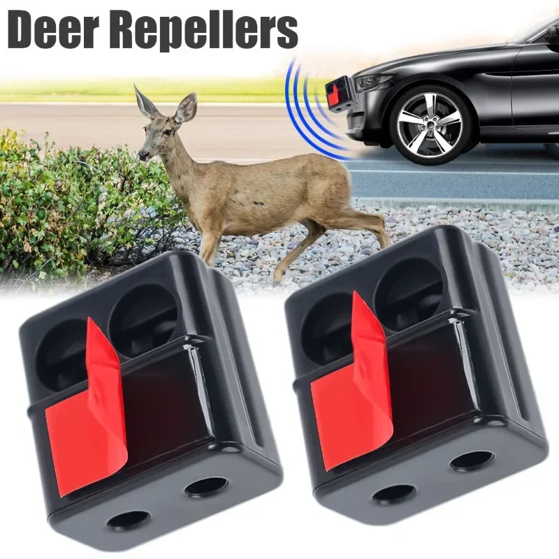 2Pcs Car Whistle Physical Ultrasonic Animal Sirene Repellenti Per Cervi Moto Camion Car Outdoor Safety Alert Device Strumenti Di Allarme