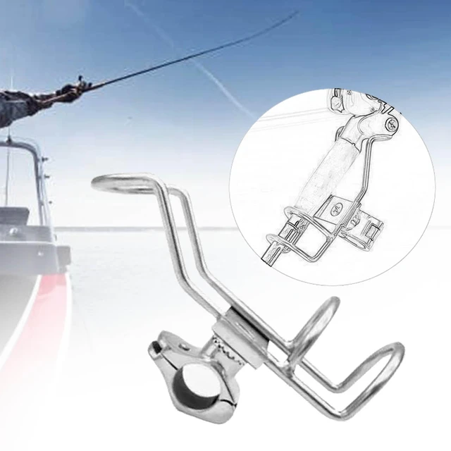 Fishing Rod Holders Pole Bracket Clamp on Rod Holder Support