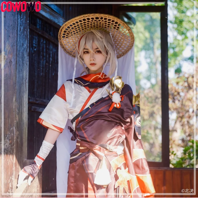 

COWOWO Genshin Impact Inazuma Castle Kaedehara Kazuha Man Cosplay Costume Cos Game Anime Party Uniform Hallowen Play Clothes