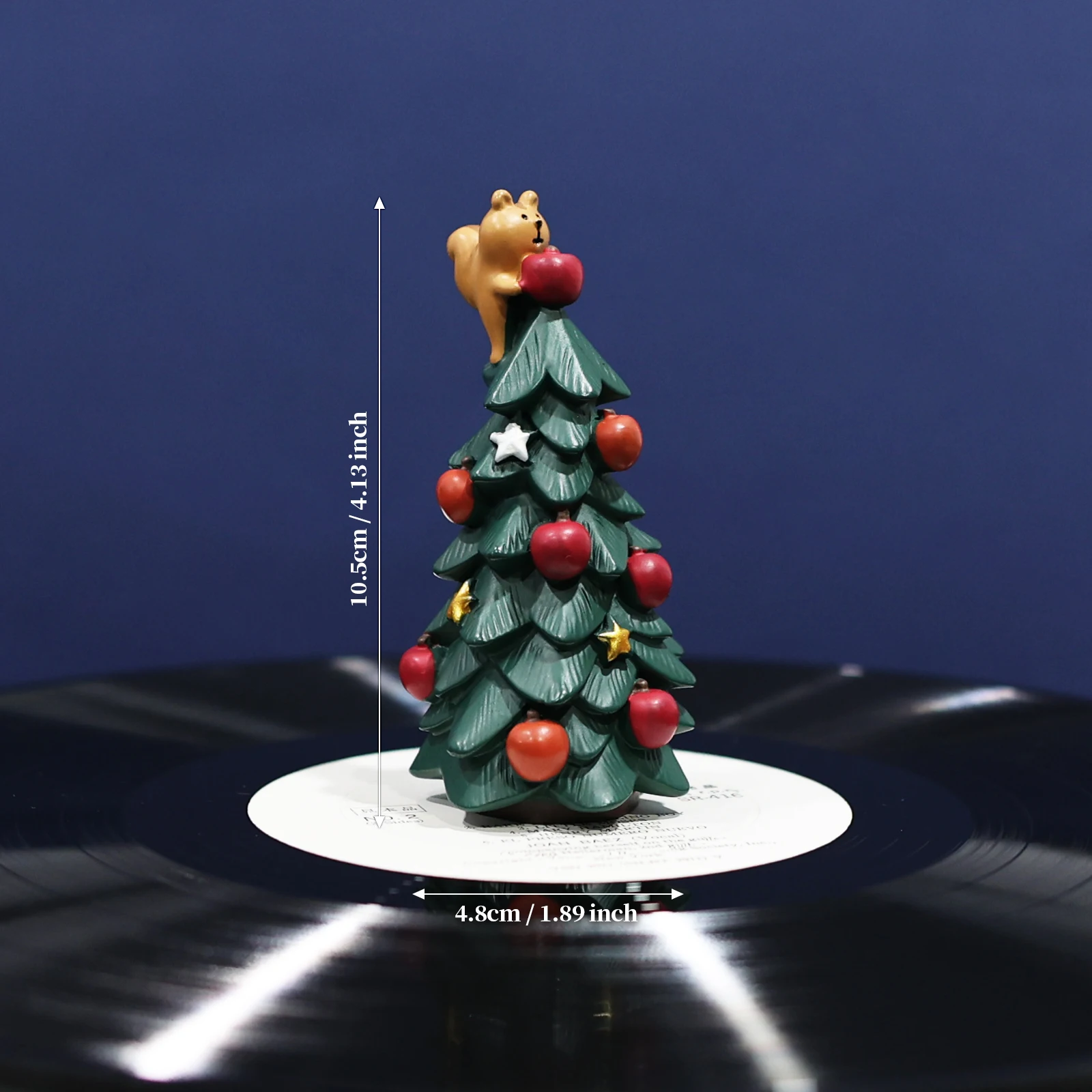 Xmas Cartoon Record Player Pressure Stabilizer Vinyl Phonograph Turntable Accessories To Improve Sound Quality Reduce Vibration