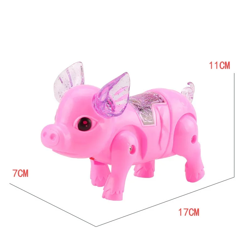 Pink Color Funny Electronic Toys Cute Electric Walking Pig Toy with Light Musical Kids Children Birthday Gift Toys Robot Dog Top 6