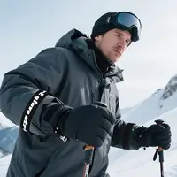 2/4 pièces de sangles élastiques pour gants de ski, sangle de gant de ski réglable pour hommes et femmes, sangle anti-perte pour gants de ski sportifs 5