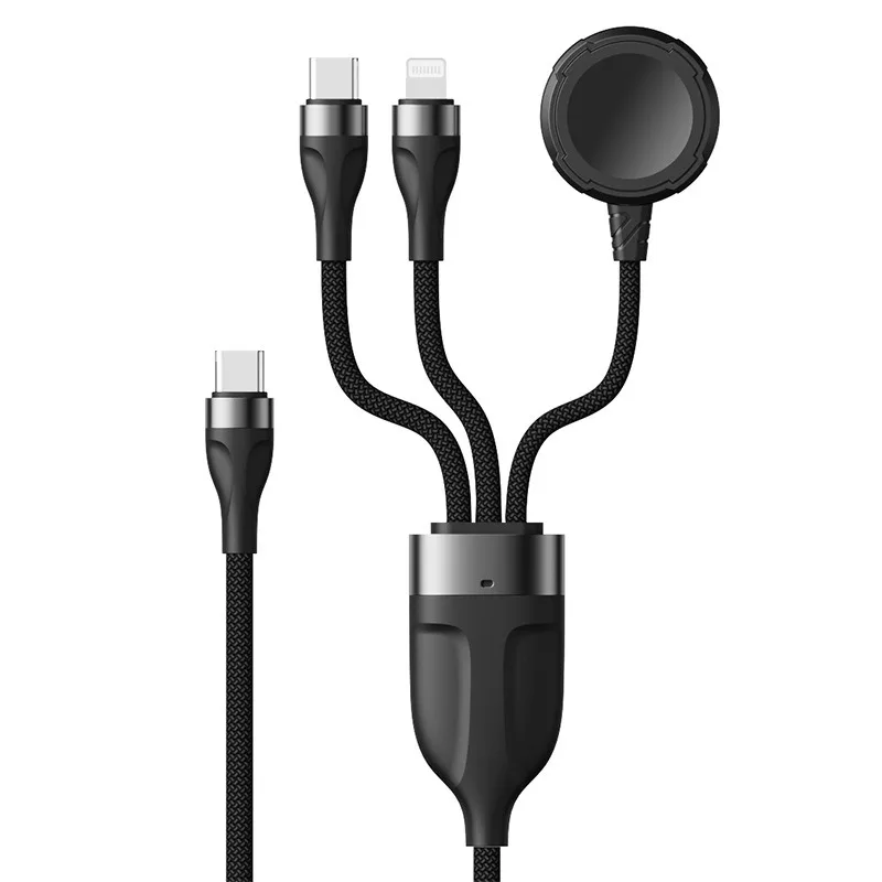 

Magnetic watch charger with multi-functional three-wire all-in-one multi interface digital wireless charger Xiaomi