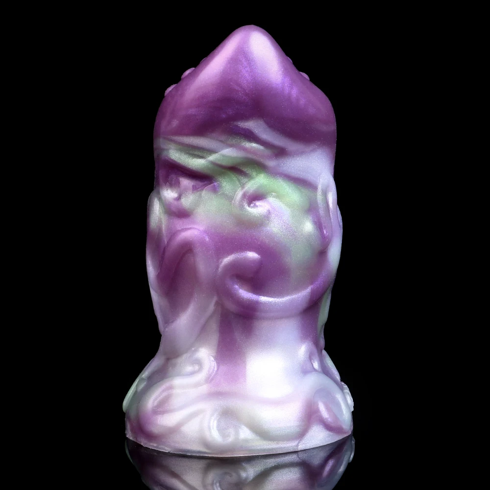 GEEBA Fantasy Silicone Anal Plug Ass Tunnel Butt Expansion Speculum Anus Dilator Anal Adult Penis Trainer Erotic Sex Toys