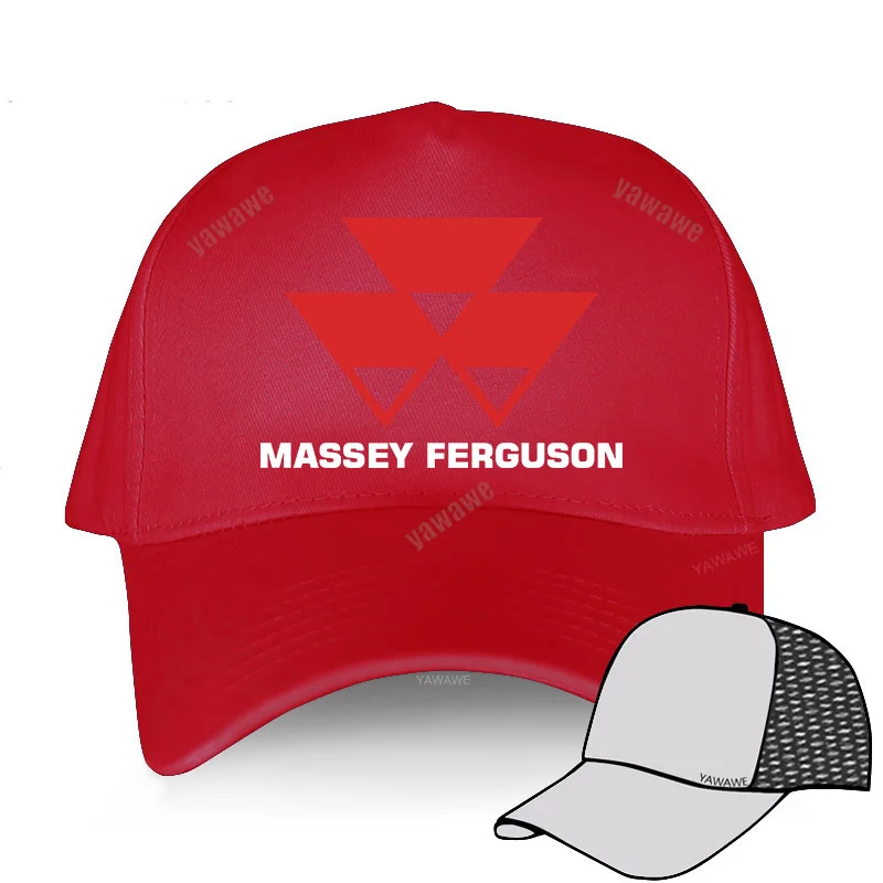 baseball dad hats Massey Ferguson Baseball Caps Summer Casual Adjustable Men Outdoor Tractor Agriculture Logo Hats men's summer baseball caps Baseball Caps