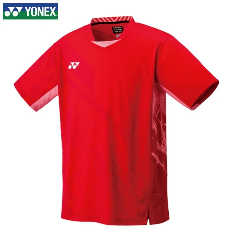 YONEX Badminton Shirt Men's and Women's Sports Training Quick drying Short sleeved T-shirt Shorts Running 2025 Summer badminton shirt