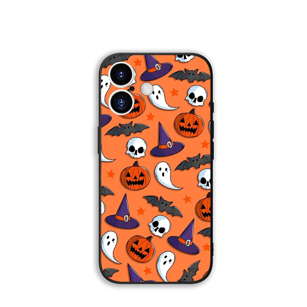 Spooky Little Ghost Halloween Pumpkin Phone Case
