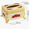 Set 3pcs tissue box cute toothpick box Ashtray Organizer box Nordic style home decor multi-functional tissue dispenser holder 5