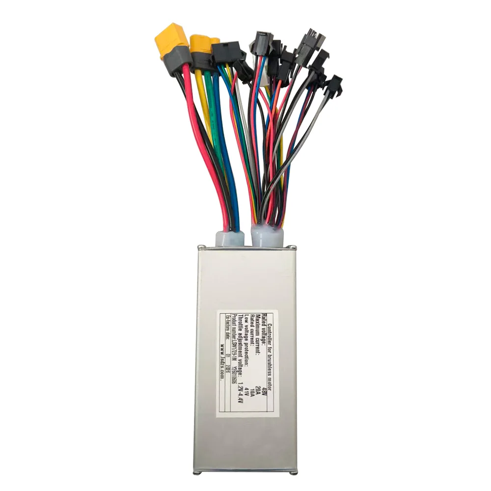 전기 자전거용 브러시리스 모터 컨트롤러 LSW1729-1M 48V 10A 전기 스쿠터 및 MTB용 디스플레이 속도 컨트롤러