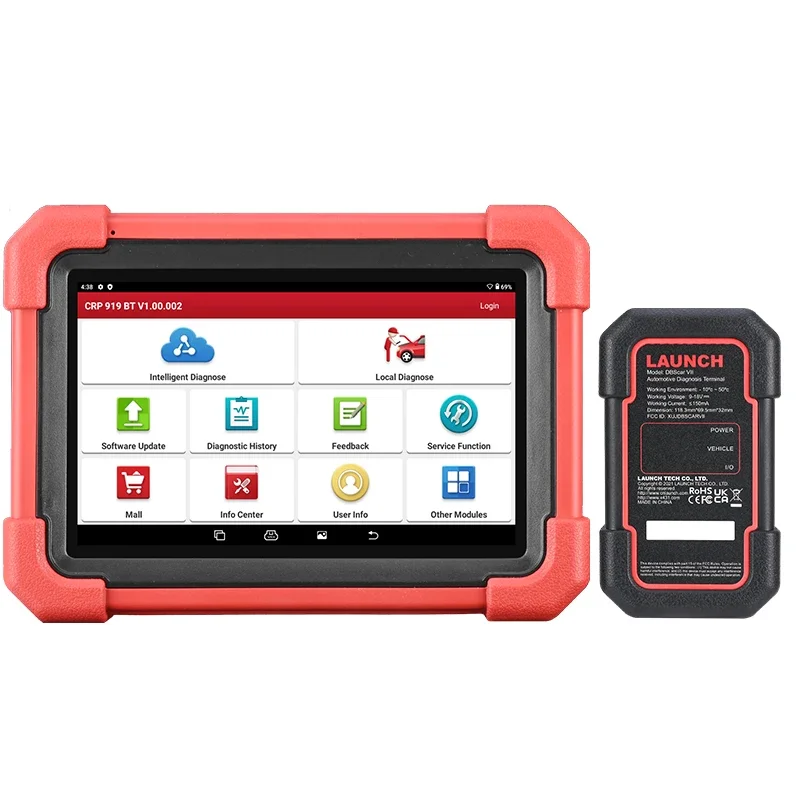 Neue LAUNCH X431 CRP919X BT OBD2 Scanner Automotive Diagnose Werkzeuge Auto CANFD DOIP ECU Codierung Professionelle Scan – Detail 14