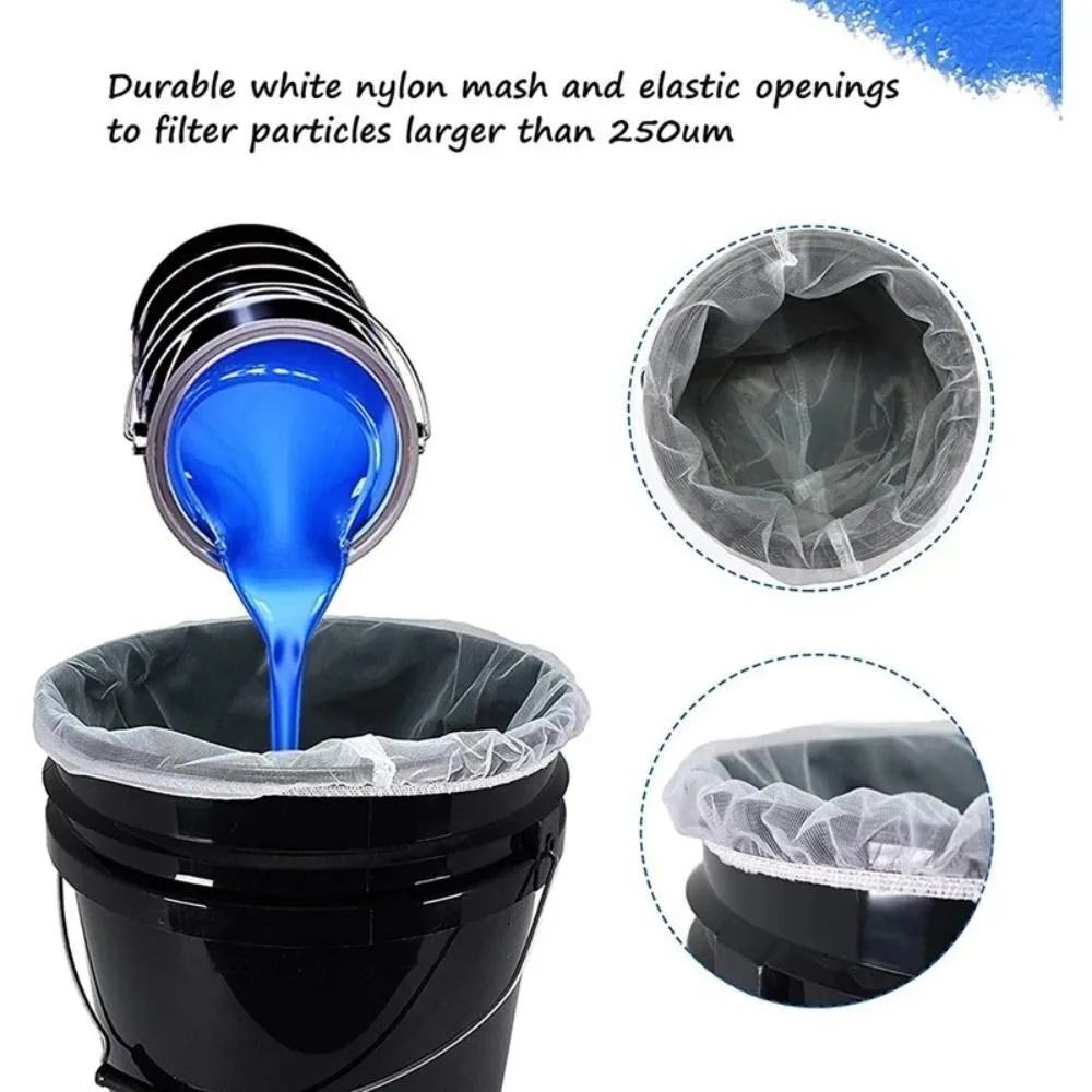Dacron White Paint Strainer Bags Fine Mesh Filter