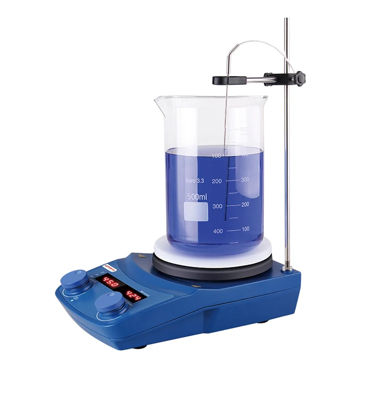 

Lab fluid samples Stirring with variable temperature hotplate magnetic stirrer