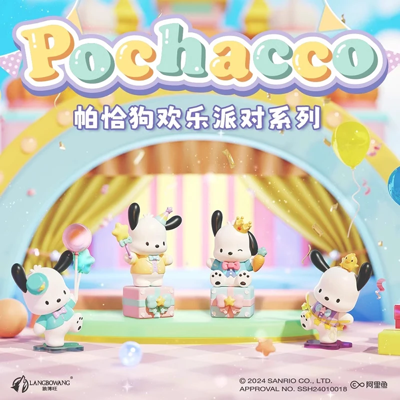 

[В Stcok] Оригинальные новые персонажи Sanrio, пачакко, счастливая модель, определенная модель, украшение, Подарочные игрушки