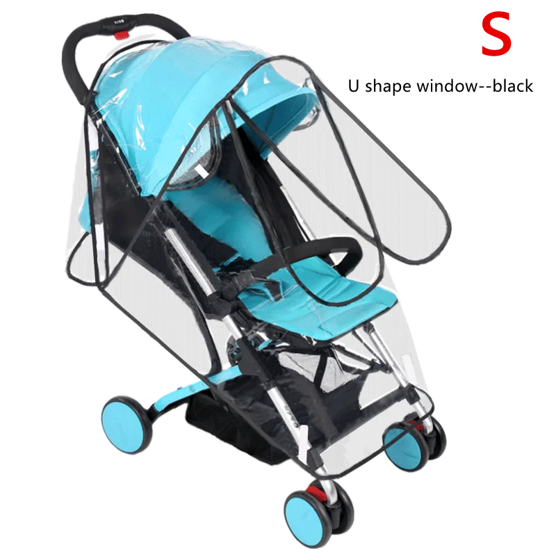 

Baby Stroller Accessories Breathable Food Grade Plastic Rain Cover Rain Coat For Cybex Bıçak Doona