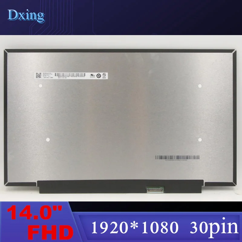 

14.0" Laptop LCD Screen B140HTN02.1 Fit NT140FHM-N45 N140HGA-EA1 For Lenovo ThinkBook 14 G3 ideapad 3-14 V14 G2 1920x1080