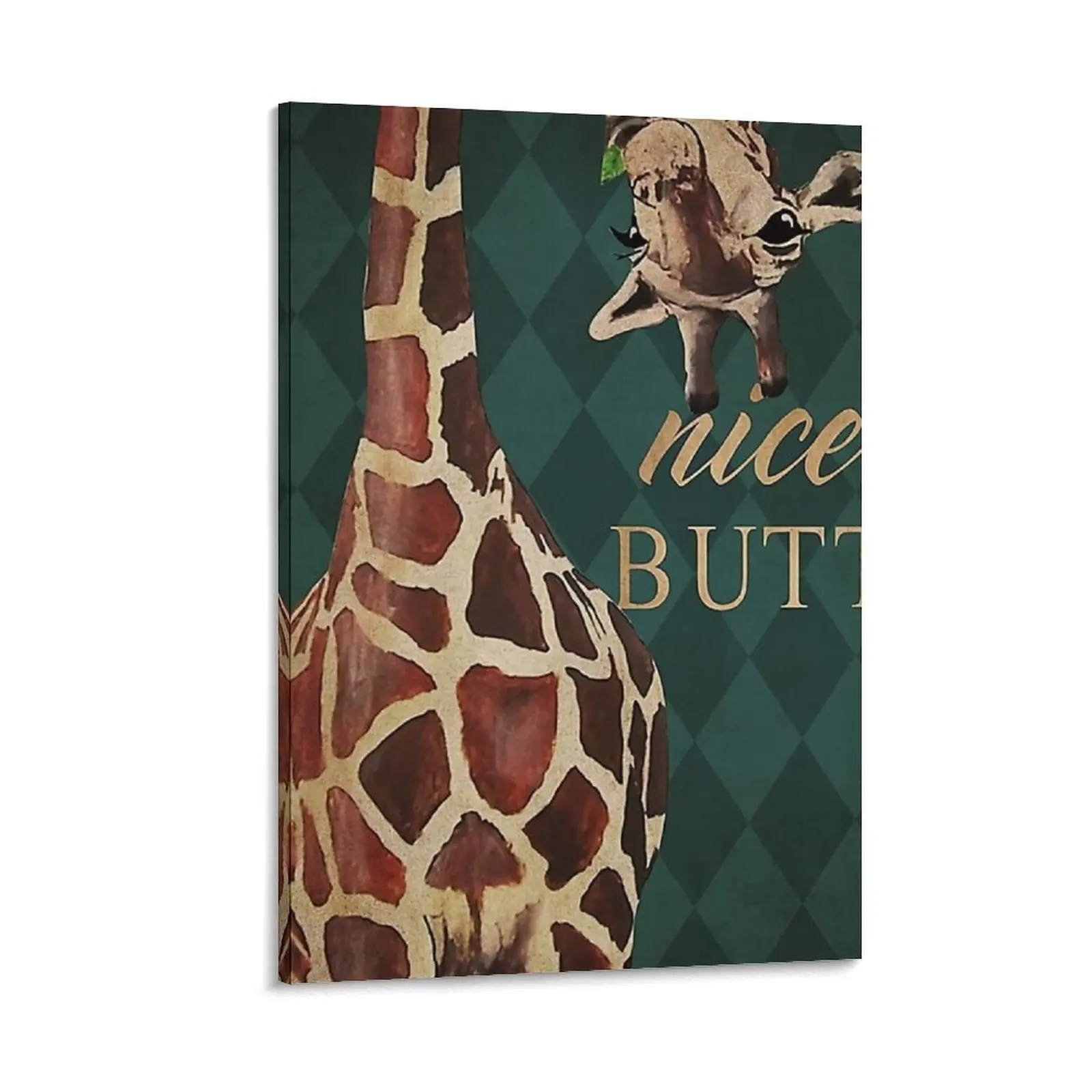 

Nice Butt Giraffe Canvas Painting Picture on the wall aesthetic room decoration anime posters