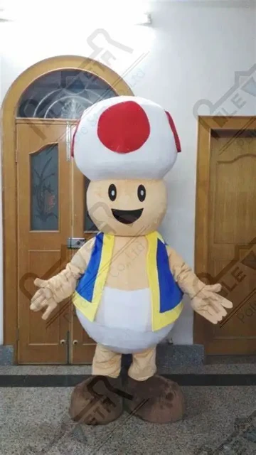 Disfraz Hongo Mario Bros, Disfraces Toad, Disfraz de Halloween