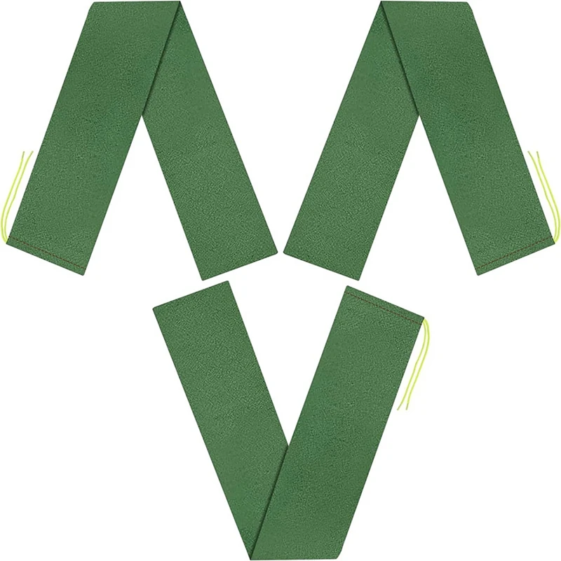 3Pack Water Barrier Sandbags Thickened Reusable Absorbent Long Canvas